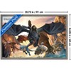 Trends International How To Train Your Dragon (2025) - Group Framed Wall Poster Prints - 3 of 4