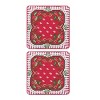 C&F Home Happy Holly-Days Coaster Petit Point Coaster Set/4 - 3 of 3