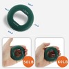 Unique Bargains Silicone Hand Grip Circle Adjustable Strength Grip 70-80LBS - 3 of 4