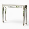 Homy Casa Mirrored Console Table with Elegant Finish for Entryway or Living Room - 2 of 4