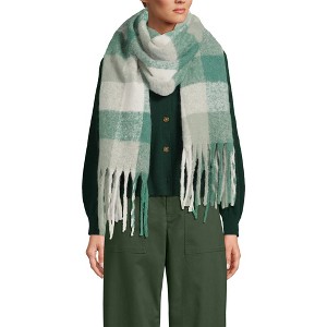 Lands' End Brushed Blanket Scarf - 1 of 2