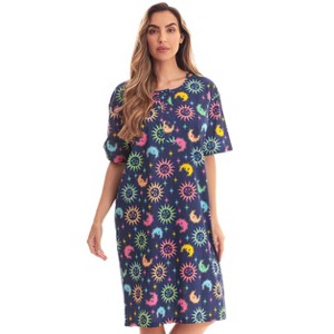 Just Love Short Sleeve Nightgown Sleep Dress for Women - 1 of 3