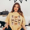 Simply Sage Market Women's Coquette Ghost and Boots Chart Short Sleeve Garment Dyed Tee - 2 of 4