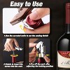 DOMETOUR 4-in-1 Corkscrew Wine Opener Bottle Wine Key Christmas Birthday Gift House Warming Gifts - 4 of 4