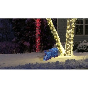Rudolph 24 Inch Misfit Train With Square Wheels Outdoor 3D Led Yard Décor - 1 of 2