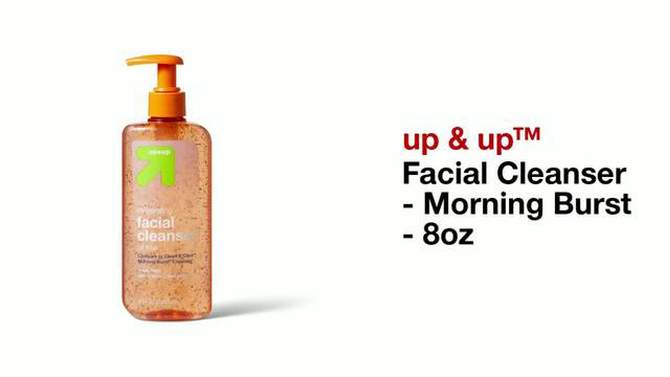 Facial Cleanser - Morning Burst Scented - 8oz - up &#38; up&#8482;, 2 of 8, play video