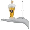Old World Christmas Blown Glass Ornament for Christmas Tree, Houston Astros Glass of Beer - 3 of 3