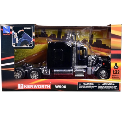 Kenworth W900 Truck Tractor Black 1 32 Diecast Model By New Ray Target