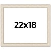PosterPalooza | Weathered White Picture Frame - UV Acrylic, Backing Board, Hanging Hardware Included - 2 of 4