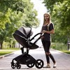 Hotmom Stylish Baby Stroller: Height-Adjustable Seat and Reclining Baby Carriage - 4 of 4