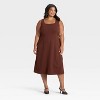 Women's Ponte Knit Midi Dress - A New Day™ - 3 of 3