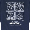Boys' - Avatar: The Last Airbender - Four Elements Inverse Long Sleeve Graphic T-Shirt - 2 of 4