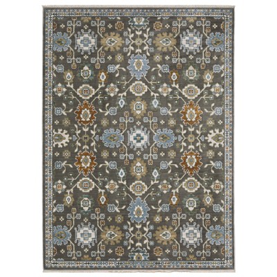 Oriental Weavers Keira KEI01 Grey / Multi Indoor Area Rug - 2'3" x 7'6"