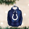 Old World Christmas Blown Glass Ornament for Christmas Tree, Indianapolis Colts Hoodie - 2 of 3