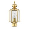 Livex Lighting Outdoor Basics 1 - Light Lantern in  Polished Brass - 4 of 4