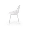 Christopher Knight Home Lily Outdoor Modern Resin Dining Chairs (Set of 2) - 4 of 4