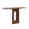 Modern Wood Narrow Console Table with Loop Leg Design,MDF Entryway Table for Living Room or Hallway,47.24" Rectangular Console Table-Cuddlewood - 2 of 4