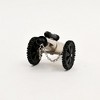 TopComfy Decorative Object Antique Style Cannon Sculpture Vintage Accent for Home Decor, Silver, 12"*7"*5.75" - 4 of 4