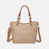 MKF Collection Kissaten Milan “M” Signature Tote Faux Leather Shoulder Bag for Women by Mia K - 2 of 4