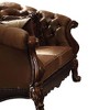 Acme Furniture Dresden Sofa Golden Brown Velvet/Cherry Oak Finish - image 3 of 4