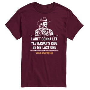 Men's - Yellowstone - Kayce Yesterday's Ride Short Sleeve Graphic T-Shirt - 1 of 4
