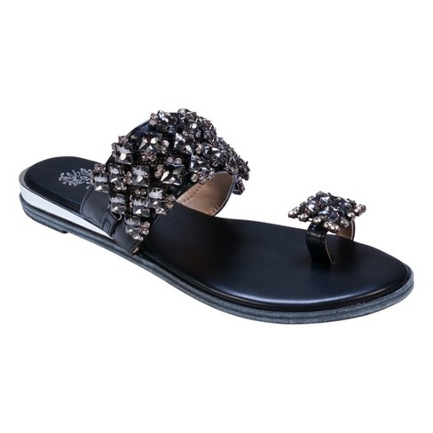 Rhinestone sandals hot sale target