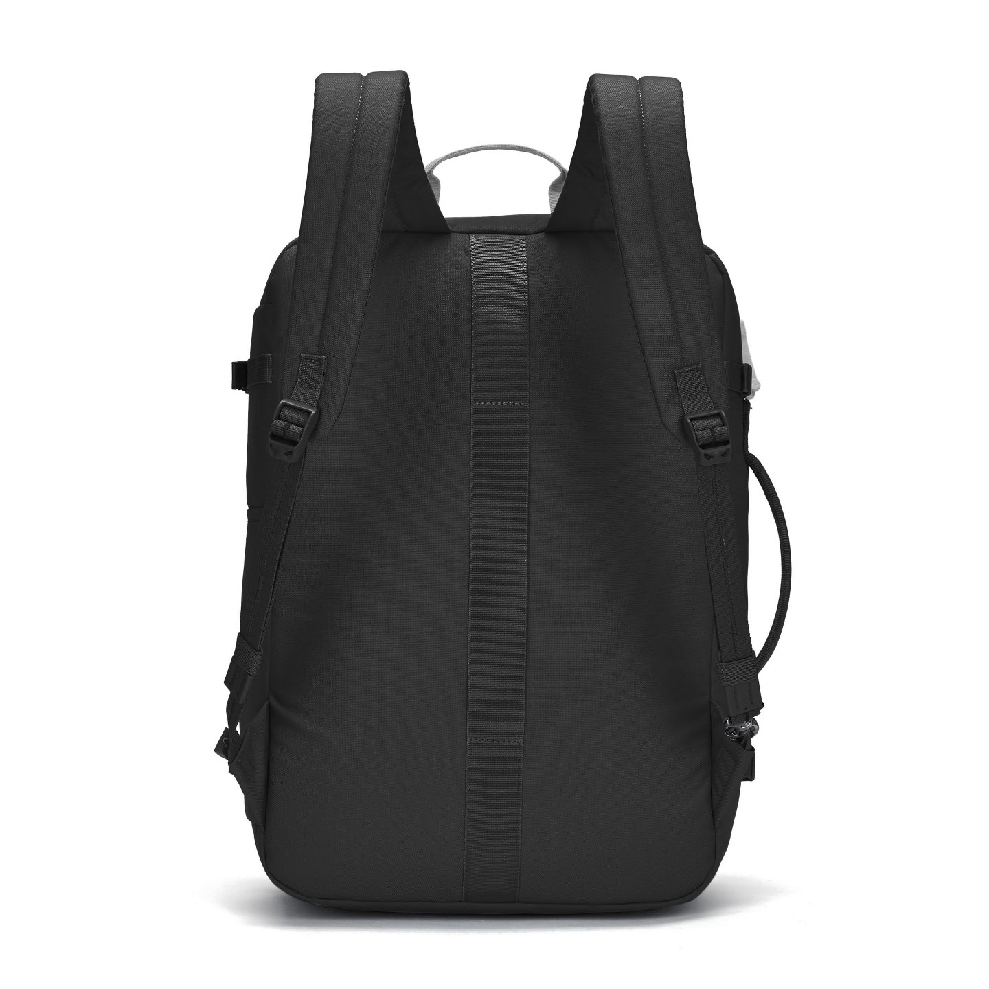 Рюкзак Pacsafe GO 34L Carry-on, Jet Black, цвет: Чёрный — фото 3