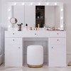 Georgina Lighted Makeup Vanity - Boahaus - 2 of 4