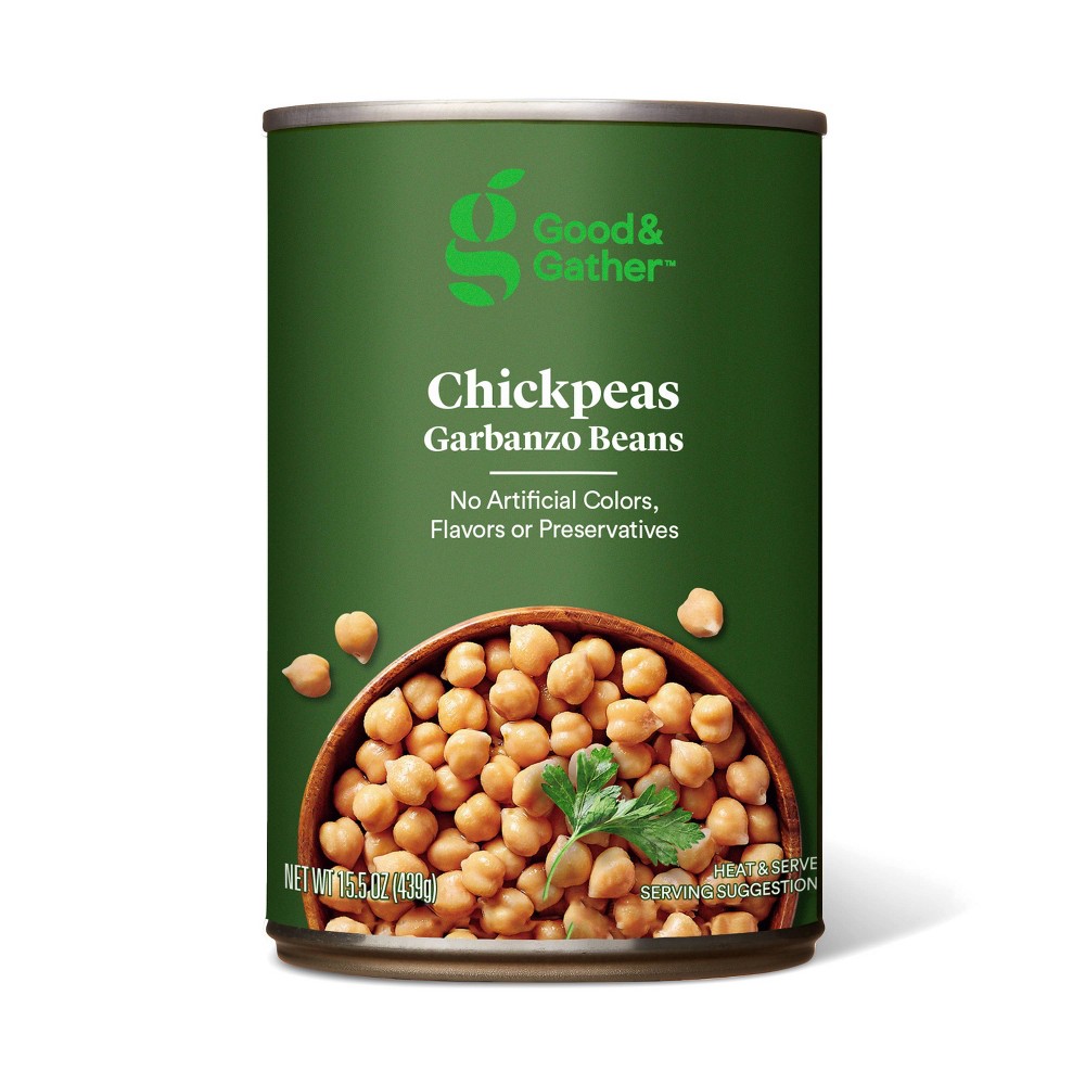 Chickpeas Garbanzo Beans - 15.5oz - Good & Gather™
