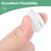 Unique Bargains Silicone Waterproof Durable Shock Absorption Mechanical Fasteners White - 4 of 4