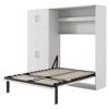 Whisen Modern Design Full Size Murphy Bed with Built-in Wardrobe and Lockers - 4 of 4