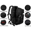 Generic Military Tactical Backpack 45L Pack Bag Large Rucksack with Molle System - 4 of 4