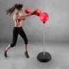 VEVOR Punching Bag, Reflex Boxing Bag for Kids & Adults, Height Adjustable Free Standing Strike Bag Set with Boxing Gloves & Stand, Workout Speed Bag - 2 of 4