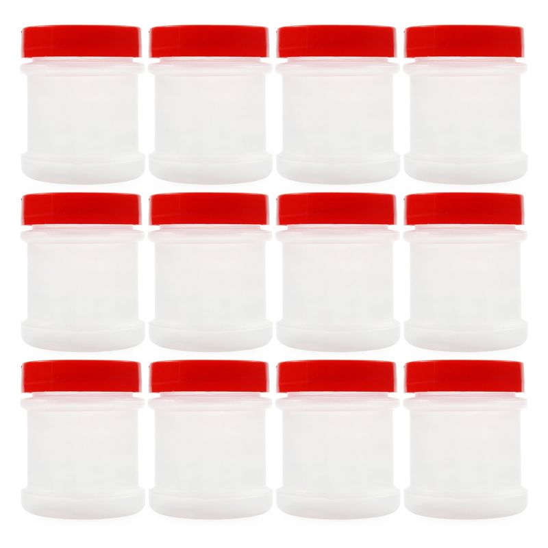 Cornucopia Brands-Mini Plastic Spice Jars 2Tbs Capacity Bottles with Lids and Sifters 12pk, 1 of 9