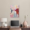 Art Remedy Burgundy over Lavender Retro Abstract Wall Art Unframed - 2 of 4