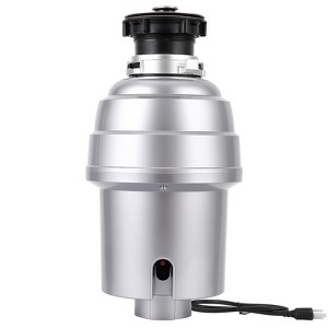 Sliver Garbage Disposal - Ultra-Quiet Food Waste Disposer with EZ Mount Flange, Continuous Feed for Kitchen Sinks - 1 of 4