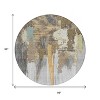 Taupe And Beige Abstract Washable Indoor Outdoor Area Rug - 3 of 4
