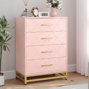 Dresser for Bedroom, Dressers & Chest of Drawers with 4 Drawer - 1 of 4