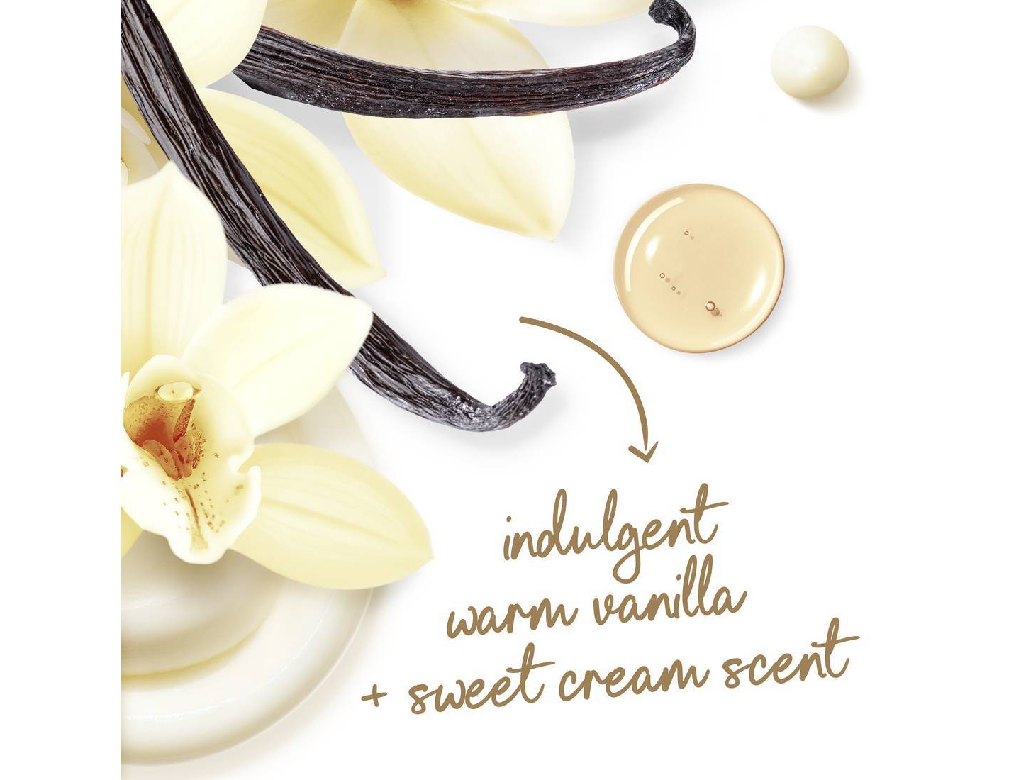 Гель для душа Dove Beauty Indulge, Warm Vanilla Sweet Cream, 20 fl oz, цвет: Кремовый — фото 7