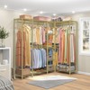 VIPEK L50 Protable Closet Rack Large Corner Freestanding Wardrobe Closet, Max Load 1300LBS, Gold - 2 of 4