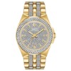 Bulova Men's Crystal Accent Gold-Tone Stainless Steel Watch and Dog Tag Crystal Accent Pendant Box Set - 2 of 4