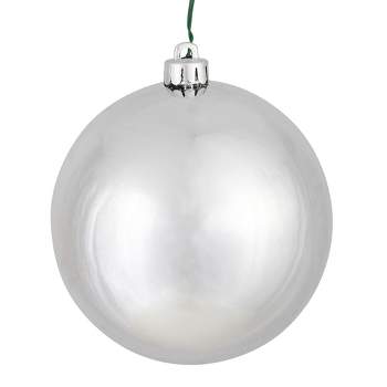 Vickerman Silver Ball Ornament