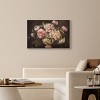 Art Remedy Vintage Vase and Classical Flowers Classical vintage floral vase wall art Framed - 2 of 4