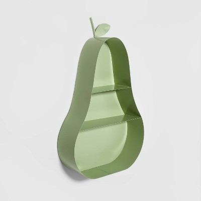 Metal Pear Shelf Green - Pillowfort™