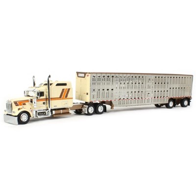 First 1/64 Kenworth W900L w/ Wilson Silverstar Livestock Trailer, Big Rigs #13: Paradise Trucking, DCP by First Gear, 69-1755