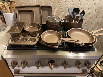 NutriChef 20 Piece Nonstick Kitchen Cookware Pots & Pans Set, Bronze (2  Pack), 1 Piece - Gerbes Super Markets