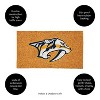 EvergreenNHLNashville Predators Logo Natural Coir 28 x 16 Inches Indoor Outdoor Doormat - 4 of 4