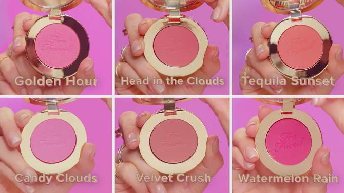 Too Faced Cloud Crush Blurring Blush - 0.17oz - Ulta Beauty, 2 of 13, play video