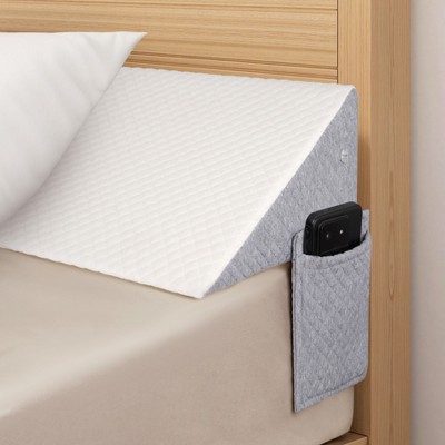 Dexmalle King Size Triangular Backrest Pillow with  25D Support Foam