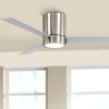 52" Minka Aire Roto Brushed Nickel LED Hugger Ceiling Fan with Remote - 2 of 4